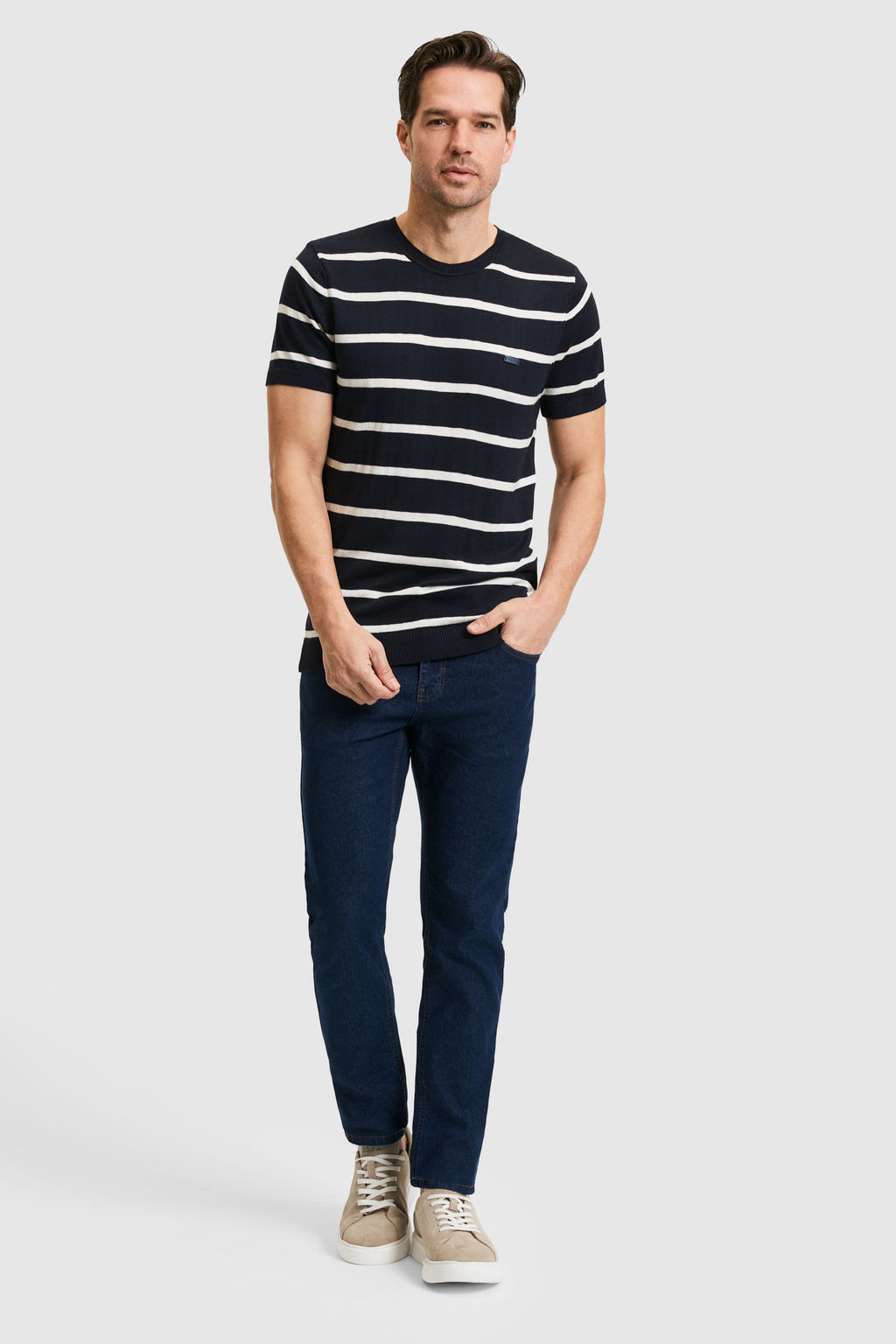Erkek Regular Fit Bisiklet Yaka Lacivert Kazak - U.s. polo assn фото 4