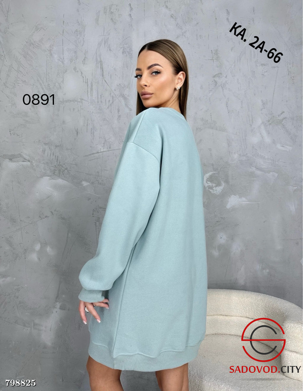 Туника женская однотонная - Bruno фото 6