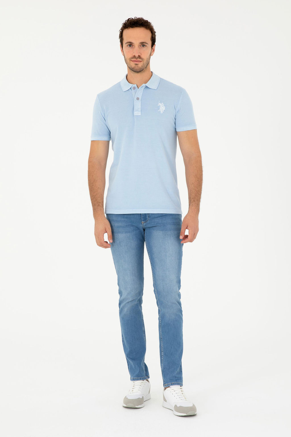 U. S. Polo Assn / Мужские синие джинсовые брюки - U.s. polo assn фото 15