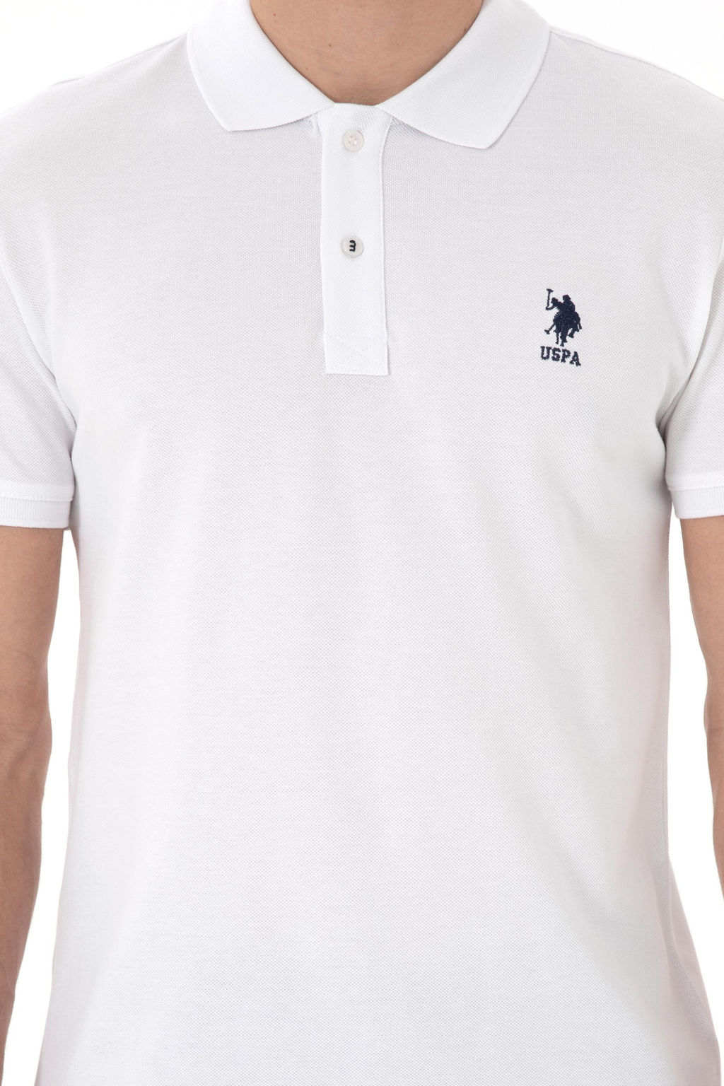 Erkek Slim Fit Polo Yaka Beyaz Basic Ti__rt Sepette S_rpriz _ndirim - U.s. polo assn фото 6