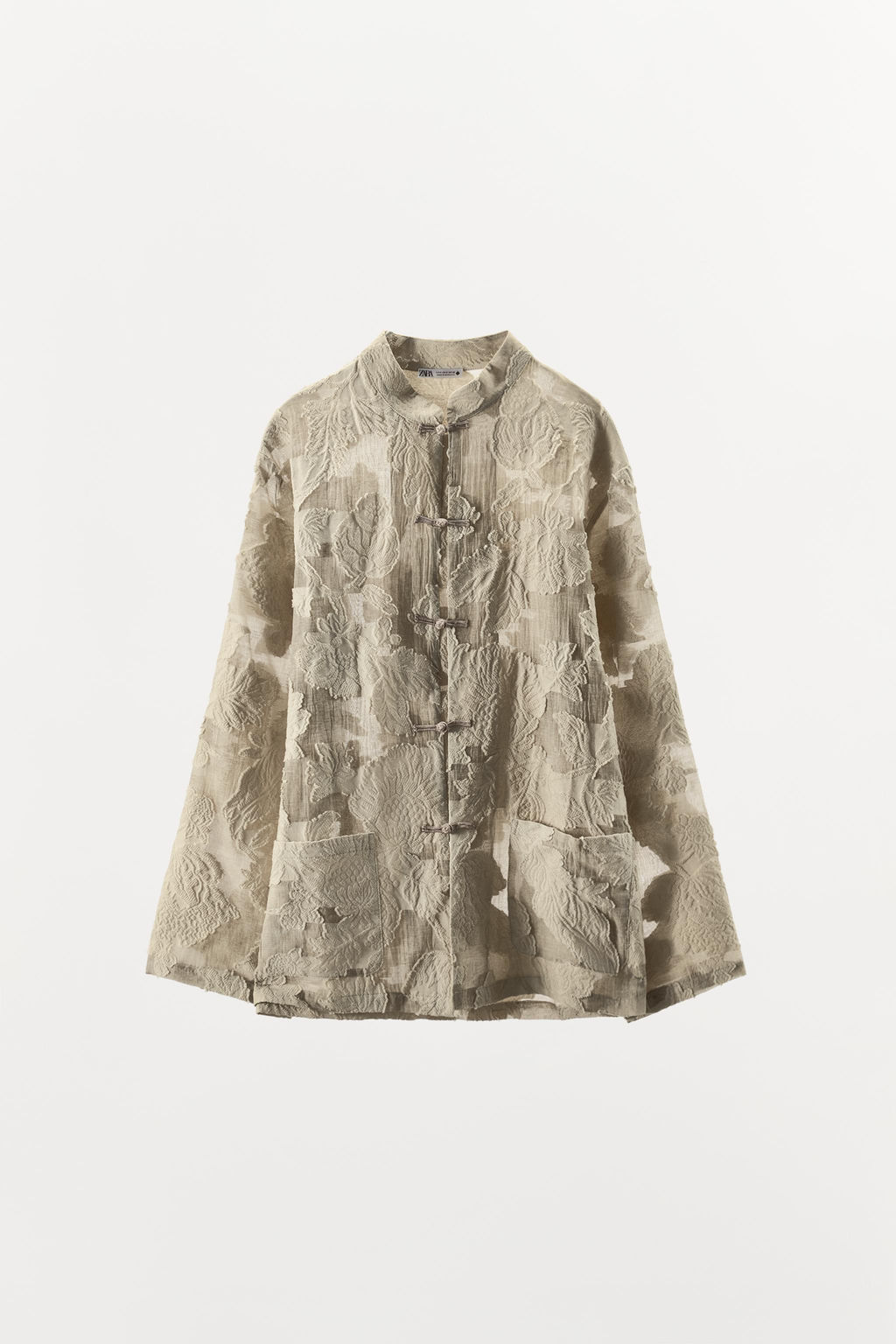 LIMITED EDITION FLORAL JACQUARD KIMONO