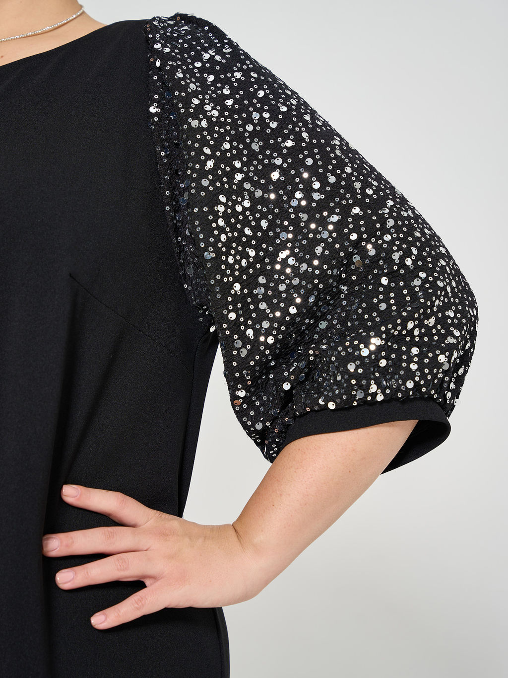 Платье 0218-2 чёрный кварц - Dora фото 71