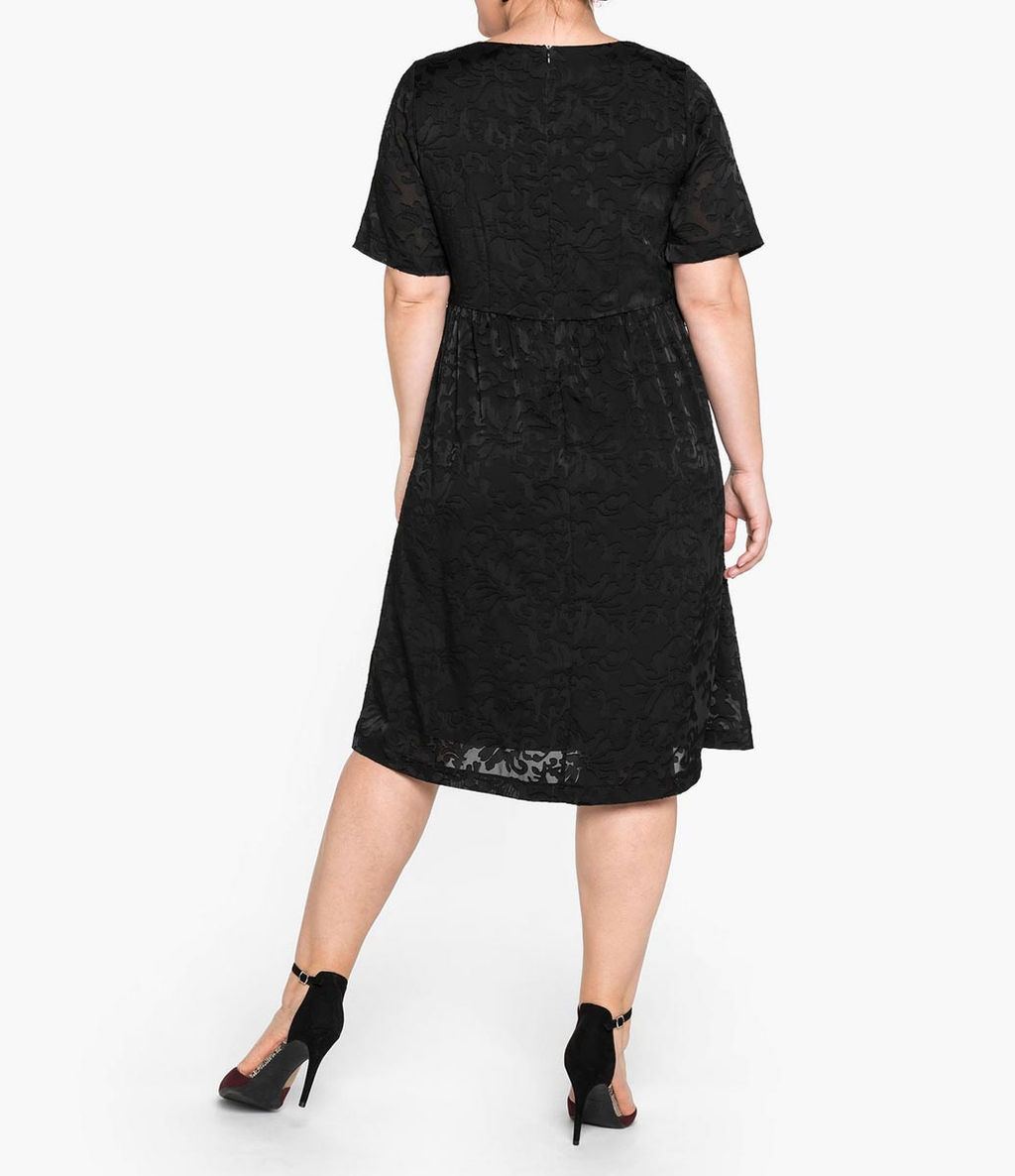 Коктельное платье, черное - Sheego фото 4