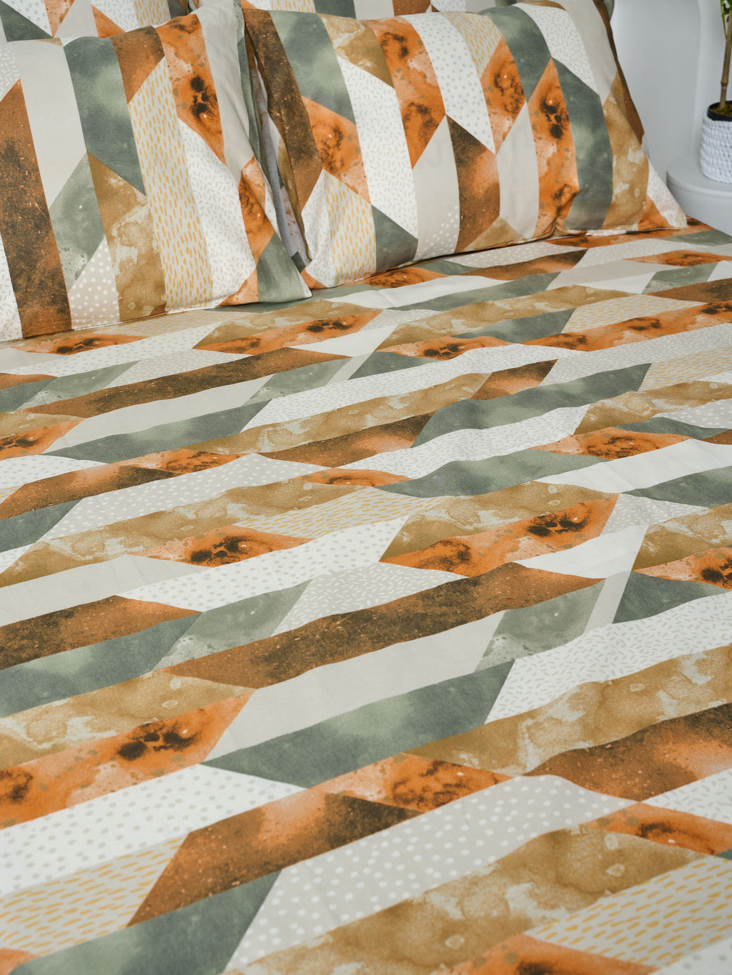 Простыня бязь - Осколки осени 150х215