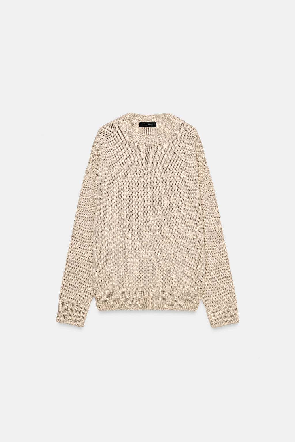 JERSEY PUNTO GRUESO / Beige - Zara фото 7