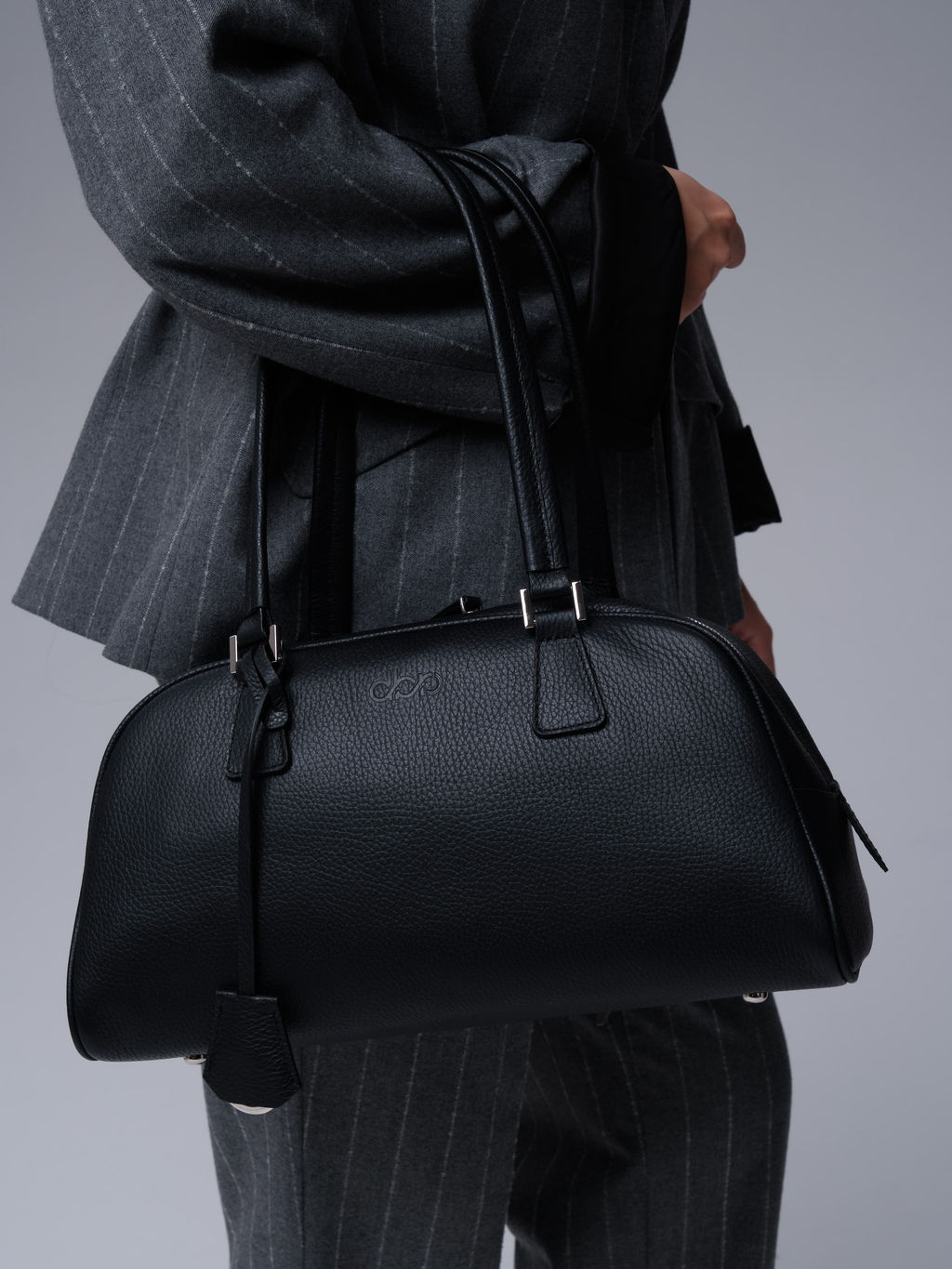 Кожаная сумка Charlotte DBR 31358 черный  фото 3