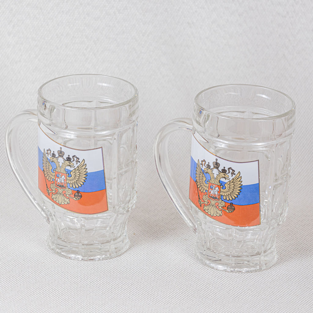 Набор кружек для пива 2 шт с деколью арт. 1143 - Полимербыт фото 4