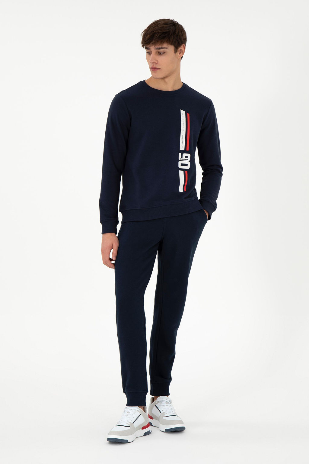 Мужской темно-синий свитшот Неожиданная скидка в корзине - U.s. polo assn фото 4