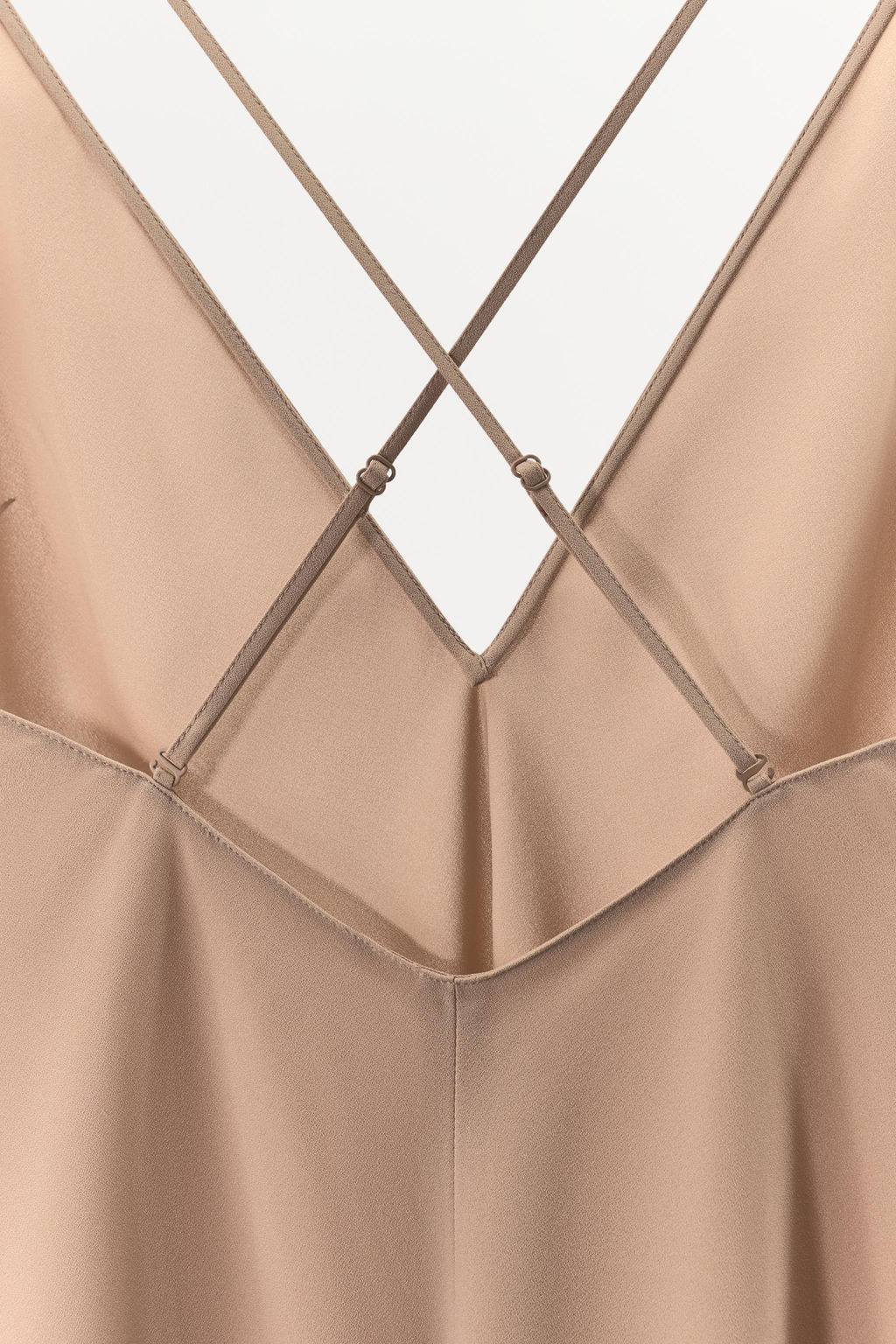 VESTIDO FORRO TIRANTES MULTIPOSICI?N / rosa claro - Zara фото 5