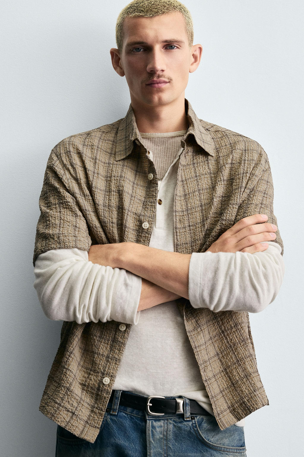 TEXTURED STRUCTURE SHIRT - Zara фото 5