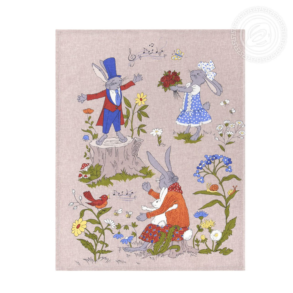 Набор полотенец из рогожки "Морковкино" 45*60/2 шт. - 45*60 Полотенца из рогожки