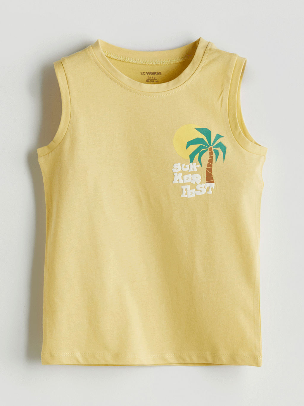 Bisiklet Yaka Erkek ?ocuk Atlet