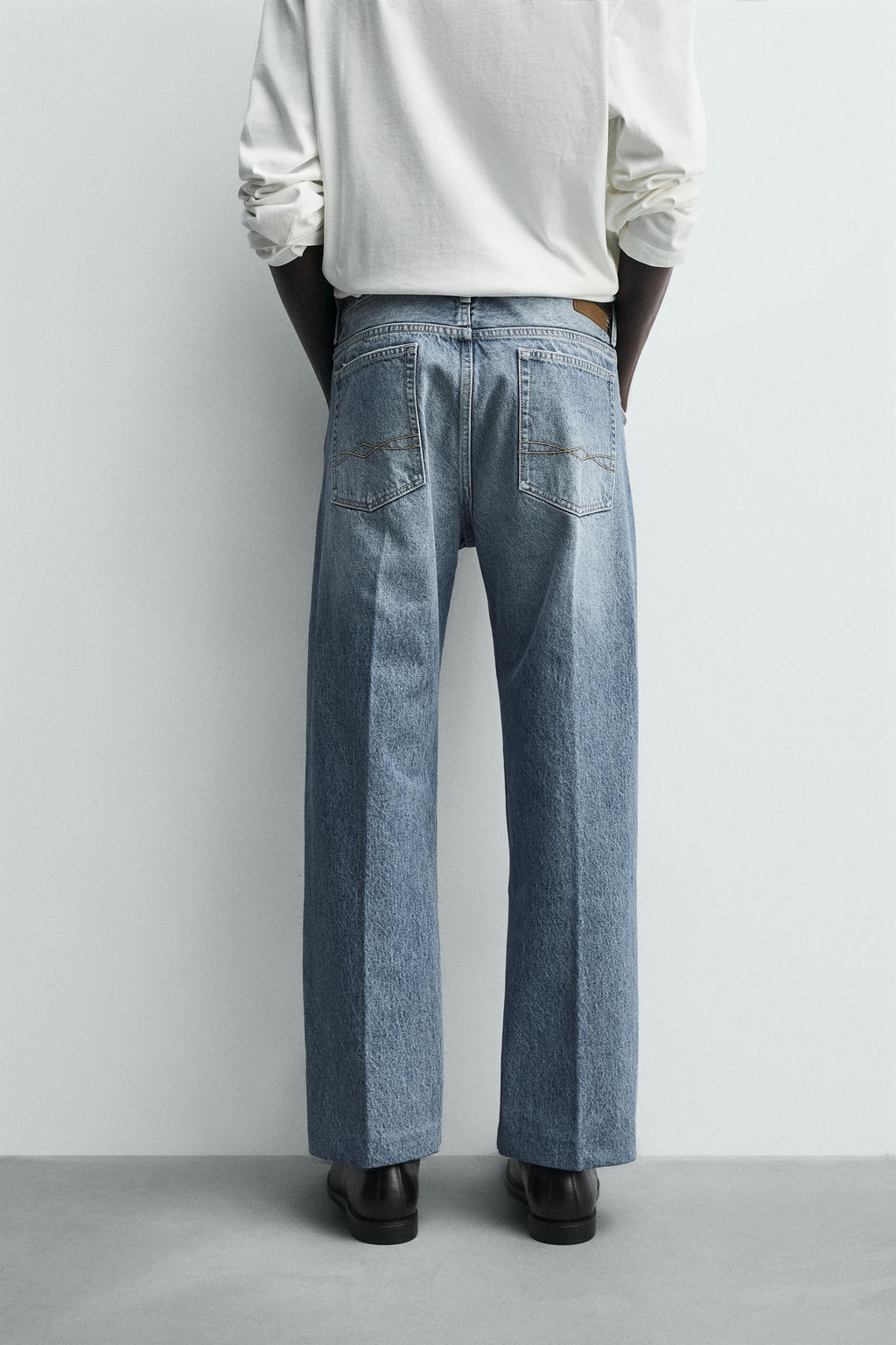 JEANS BOOTCUT FIT / Azul claro - Zara фото 3