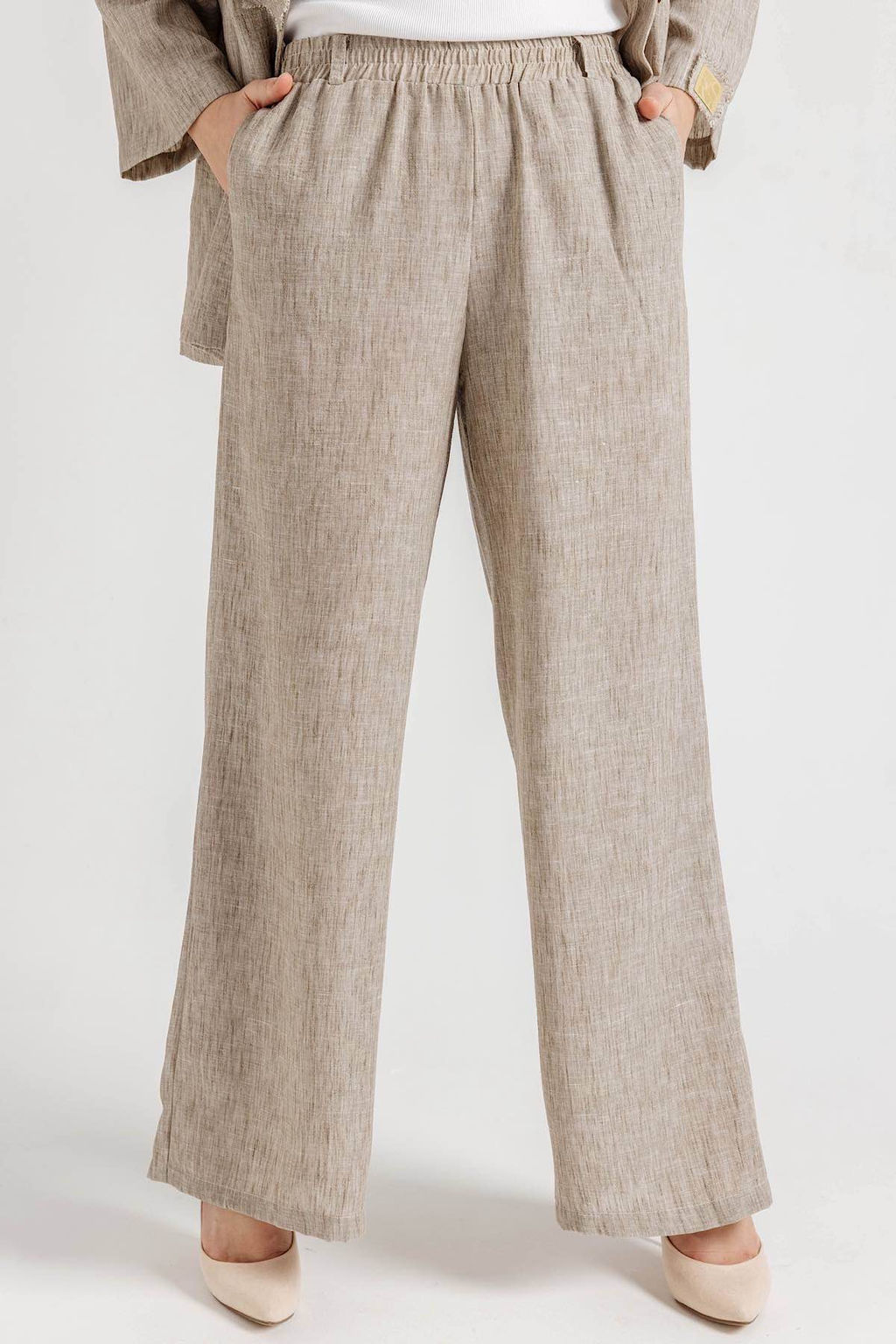 Брюки женские 218/01/Бежевый