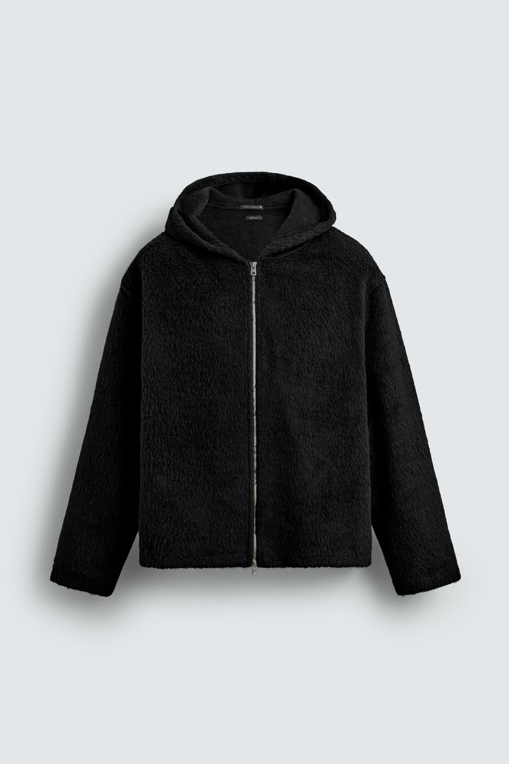 FAUX FUR HOODED OVERSHIRT - Zara фото 7