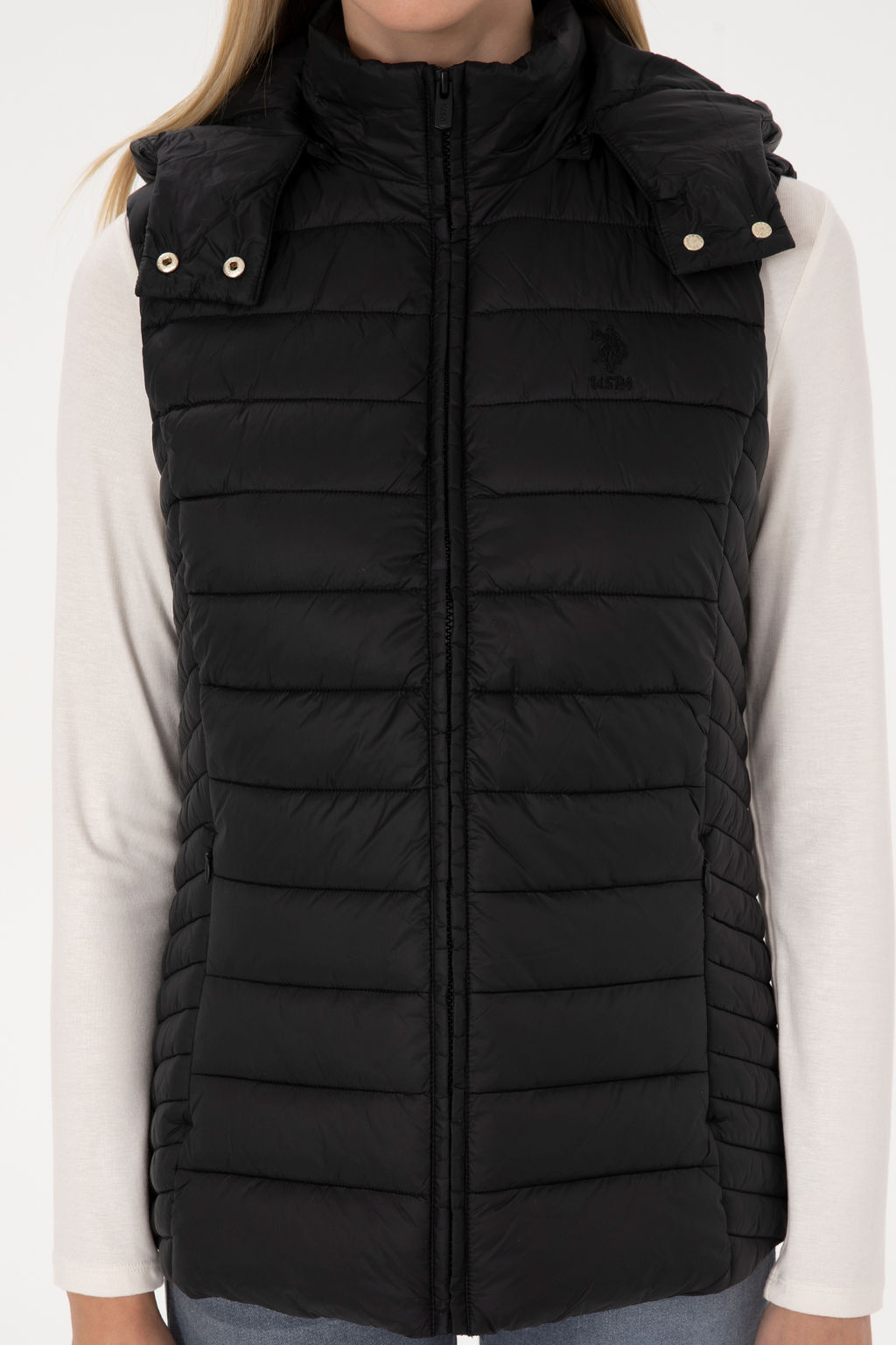 KadДn Siyah Yelek - U.s. polo assn фото 7