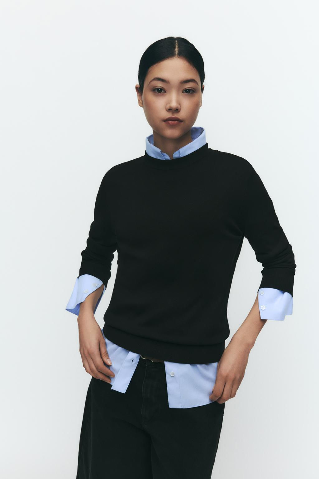 BASIC KNIT SWEATER - Zara фото 2