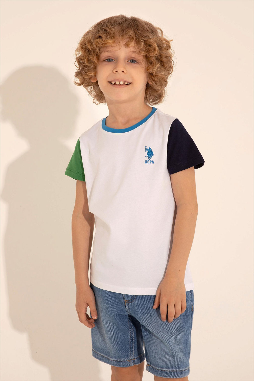 Белая футболка для мальчика - U.s. polo assn фото 8