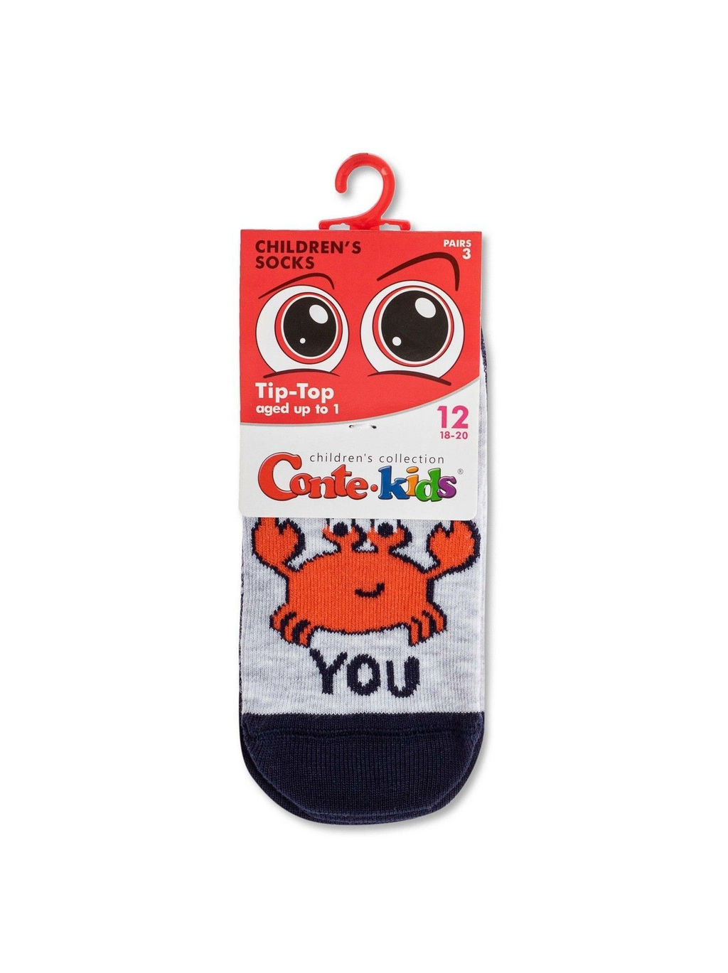 Носки дет.TIP-TOP 5С-11СП (3 пары) р.12-14 (36/3) - 730 ассорти - Conte elegant фото 6