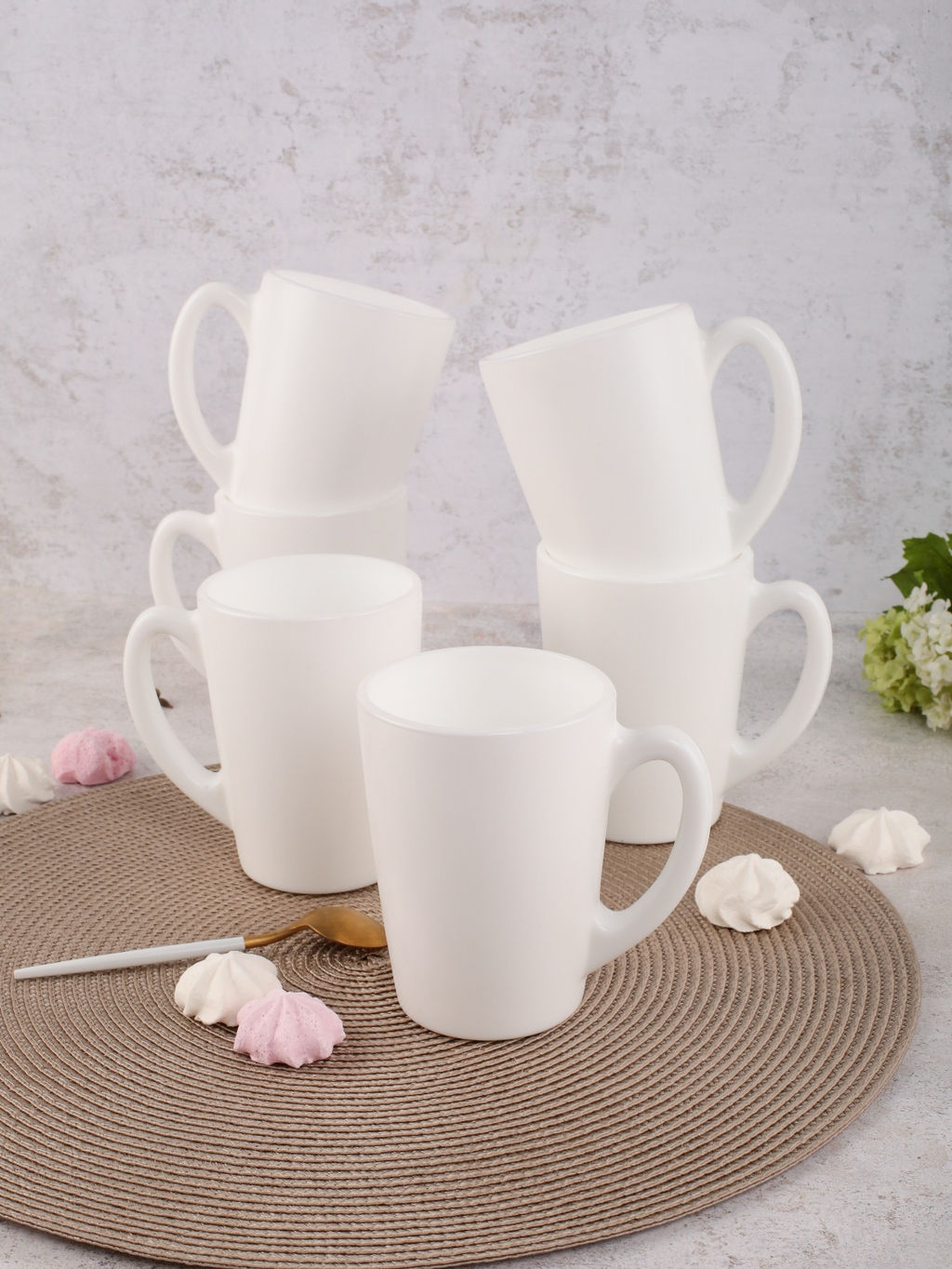 Кружка 320мл С ДОБРЫМ УТРОМ белая арт. P3013, P8858