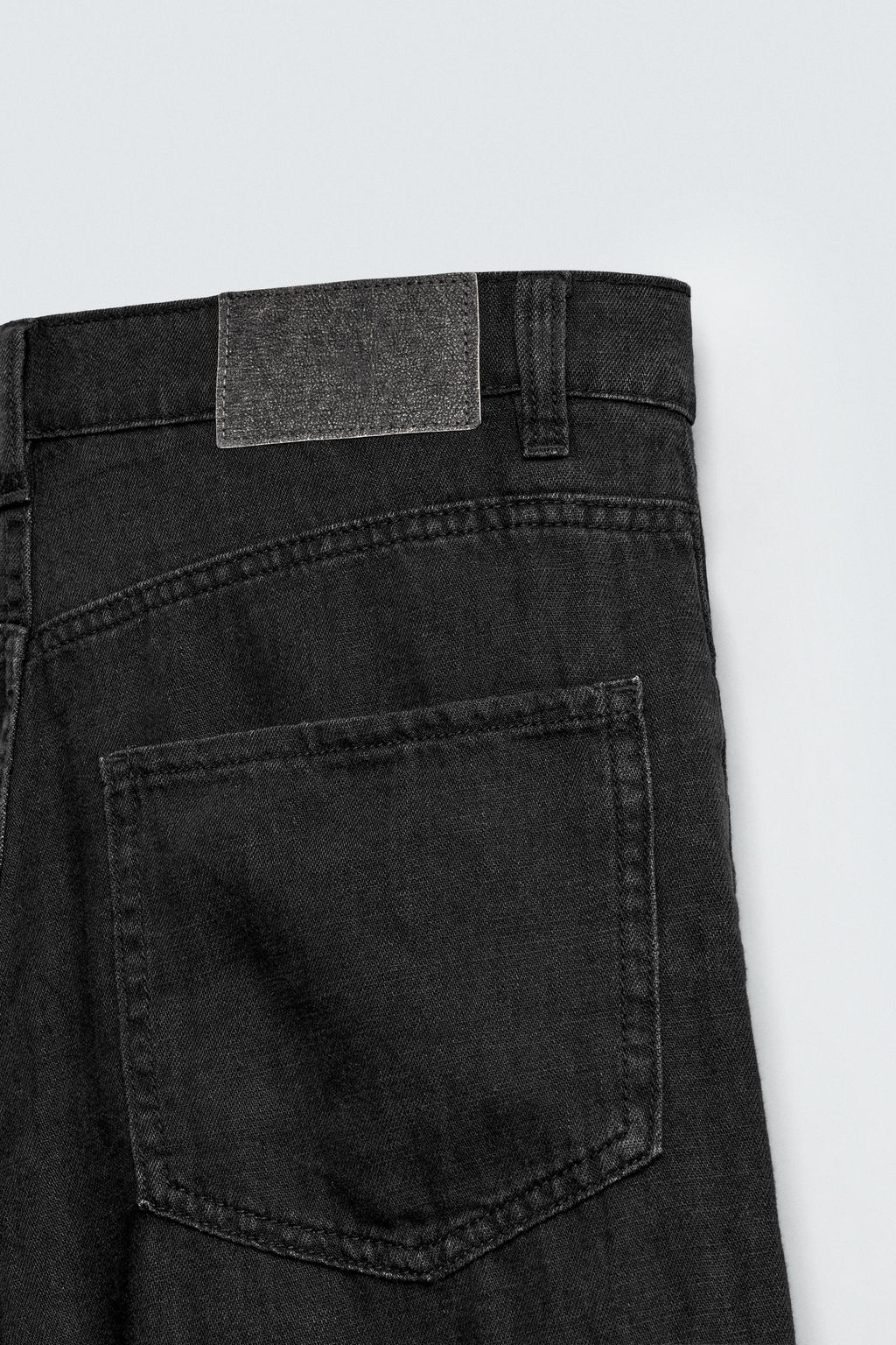 LIGHTWEIGHT LOOSE WIDE-LEG JEANS - Zara фото 10