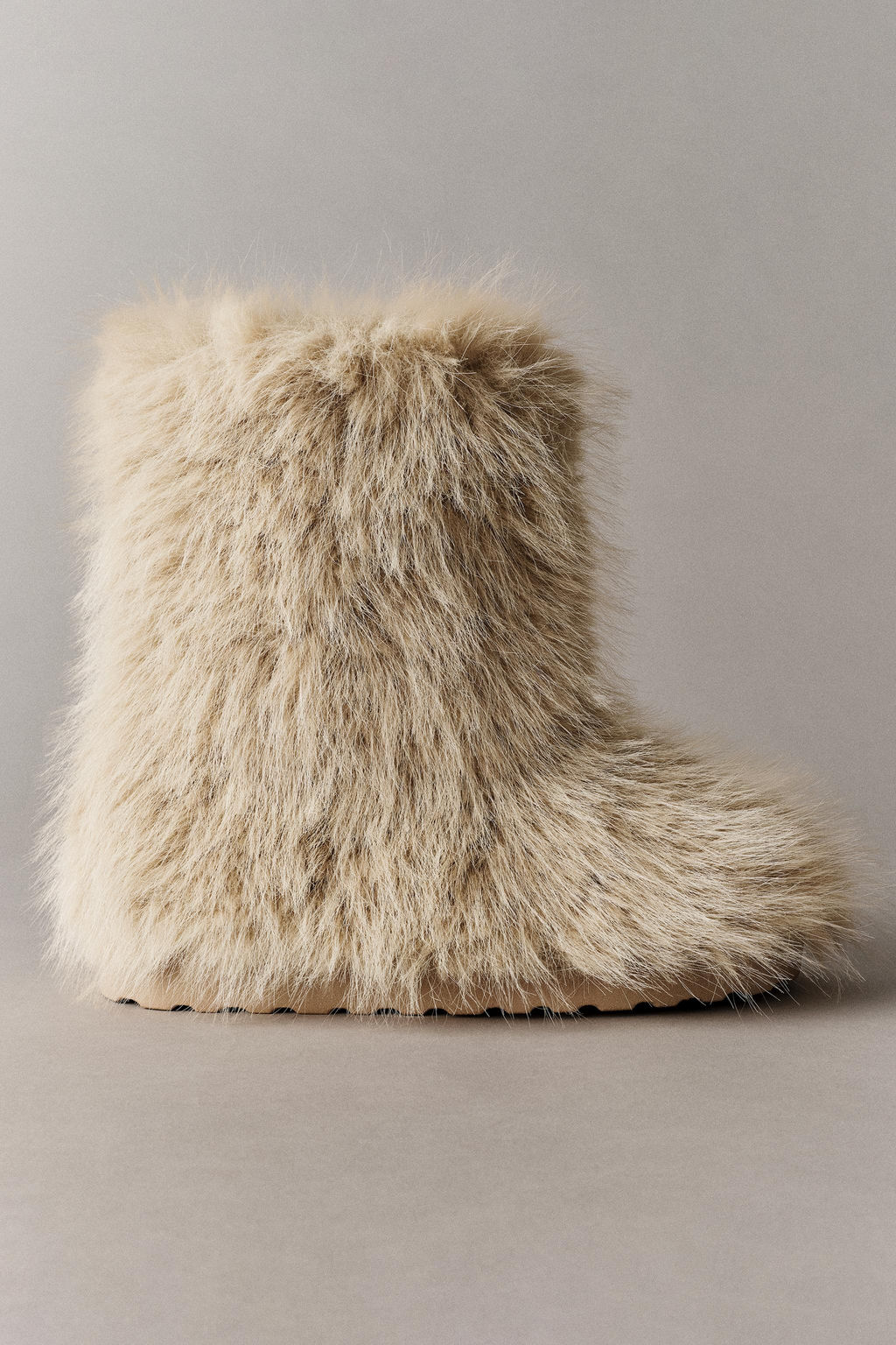 FAUX FUR SNOW BOOTS - Zara фото 8