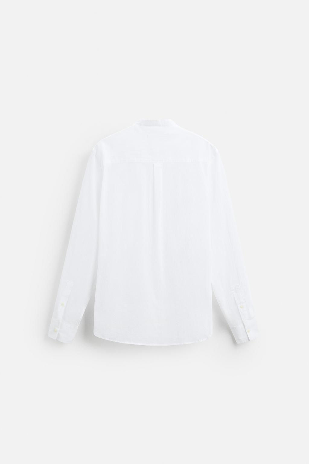 CREASED-EFFECT SHIRT - Zara фото 6