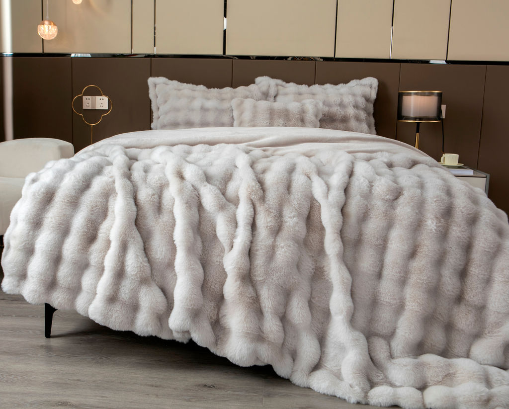 Покрывало декоративное Buffy Premium (дымчатый капучино) - Kazanov.a. фото 5