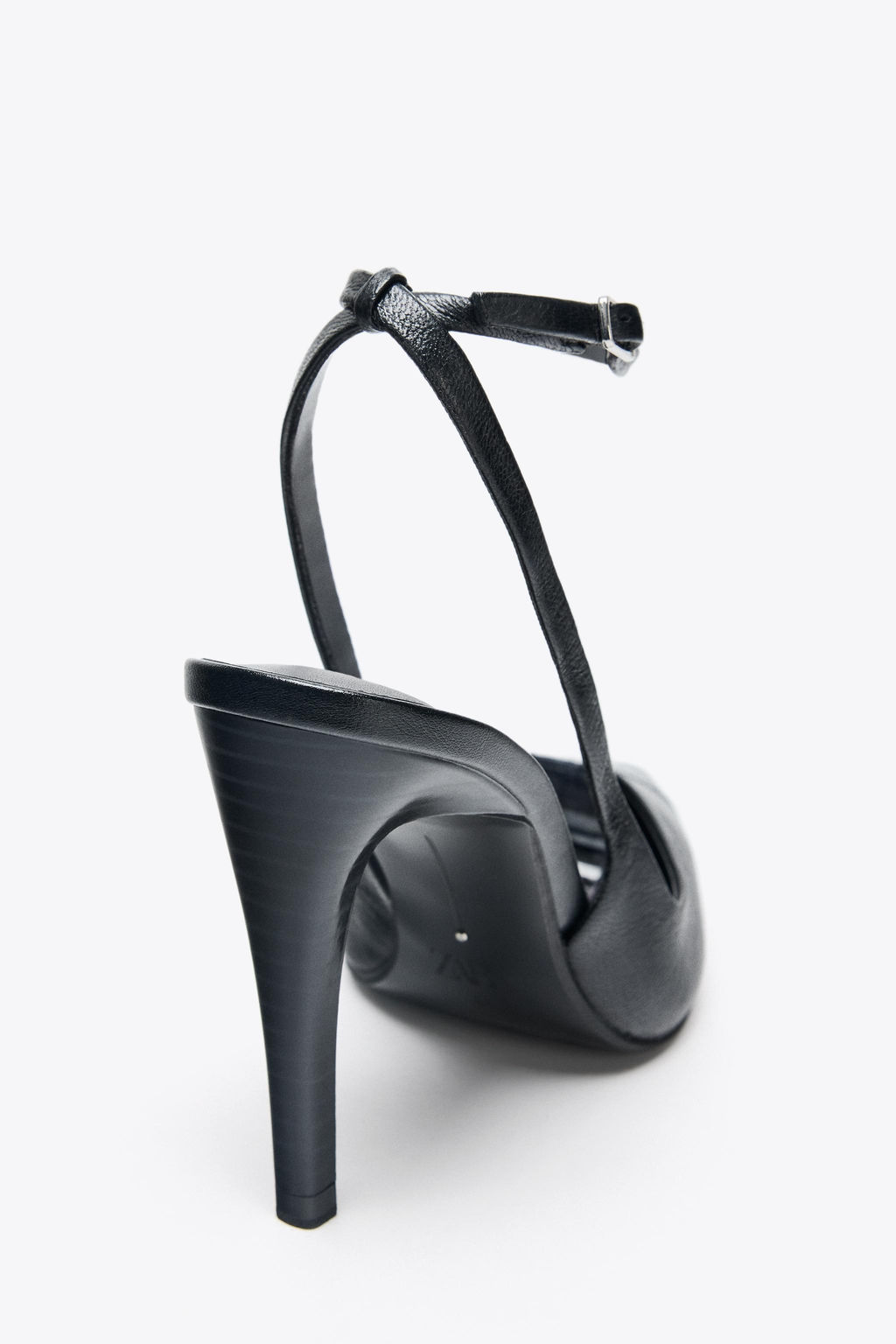 LEATHER HIGH-HEEL SHOES - Zara фото 12