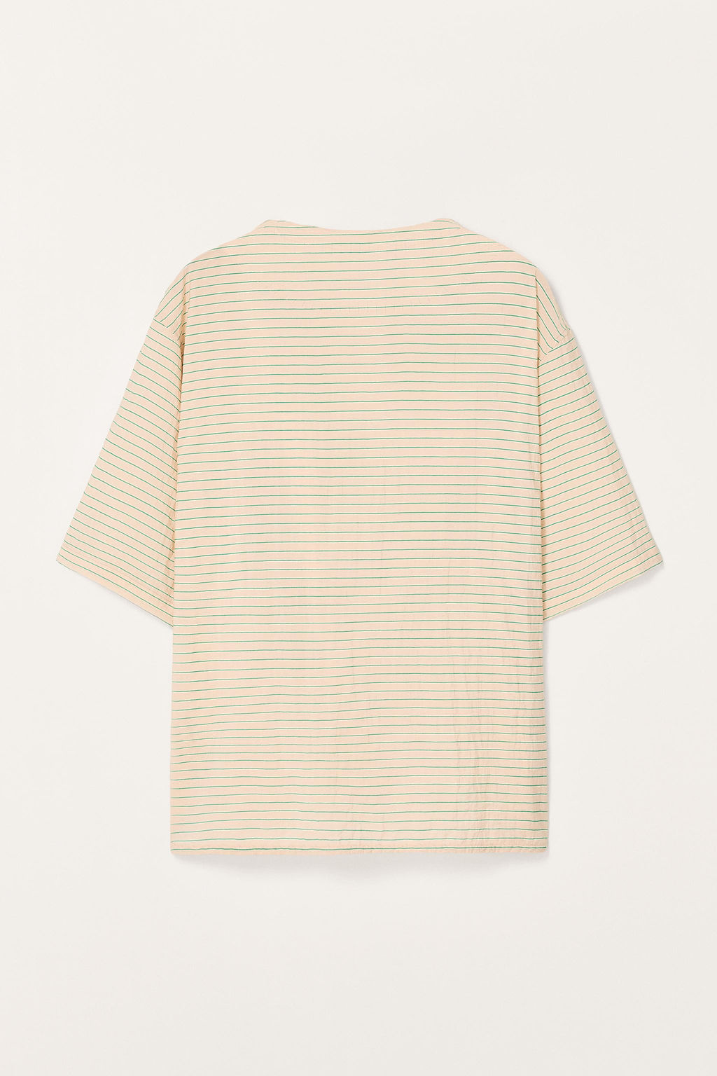 LIMITED EDITION STRIPED FLOWING T-SHIRT - Zara фото 4