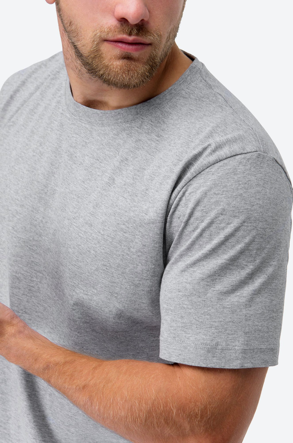 Мужская базовая футболка из хлопка 3 шт. Happyfox