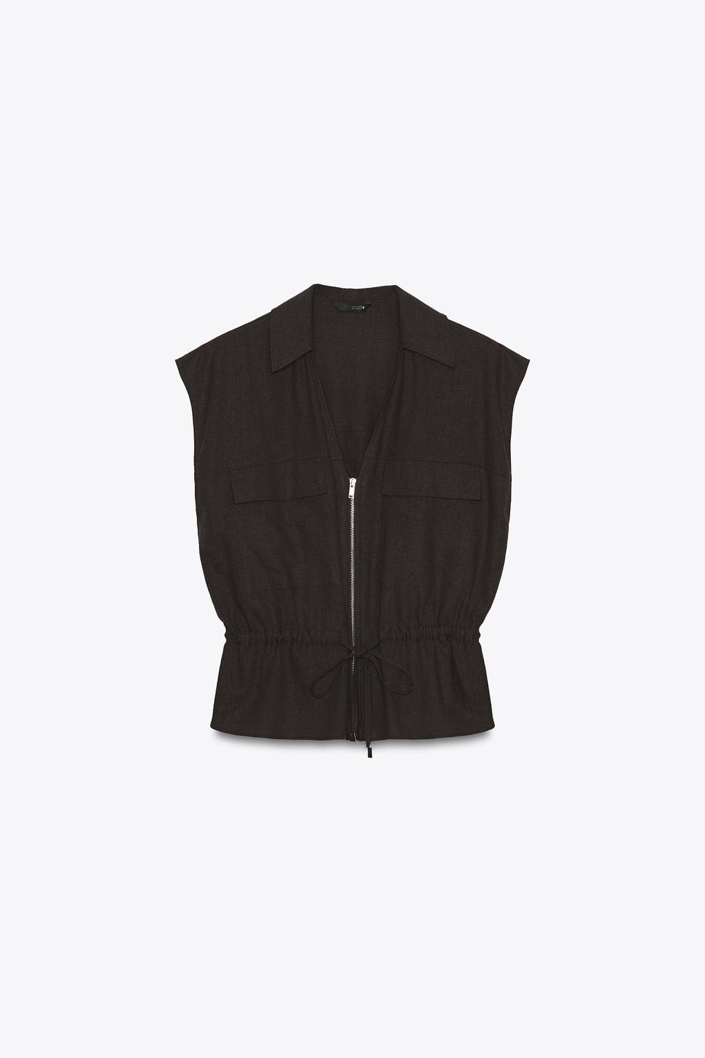 SAFARI LINEN BLEND TOP