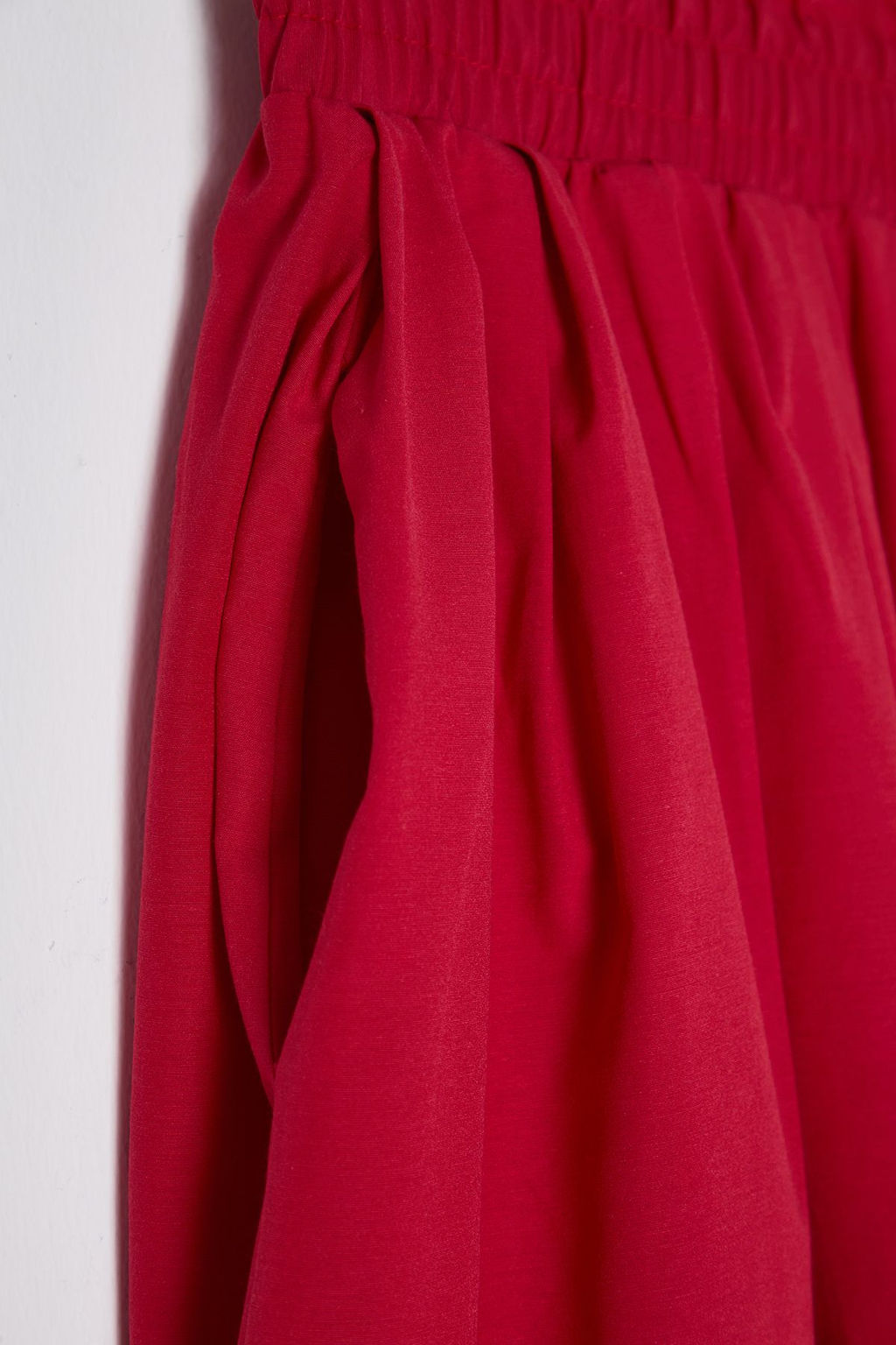 TRENDYOLMILLA Beyaz Klos Maxi Beli Lastikli Dokuma Etek TWOSS25ET00017 фото 9