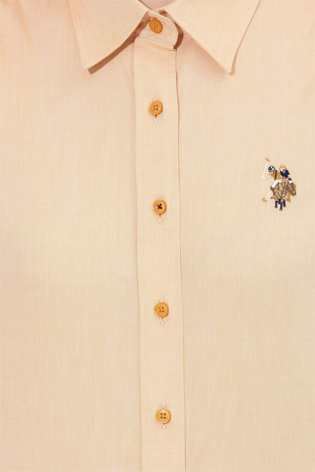 Рубашка женская шафрановая Uzunkol Basic - U.s. polo assn фото 6