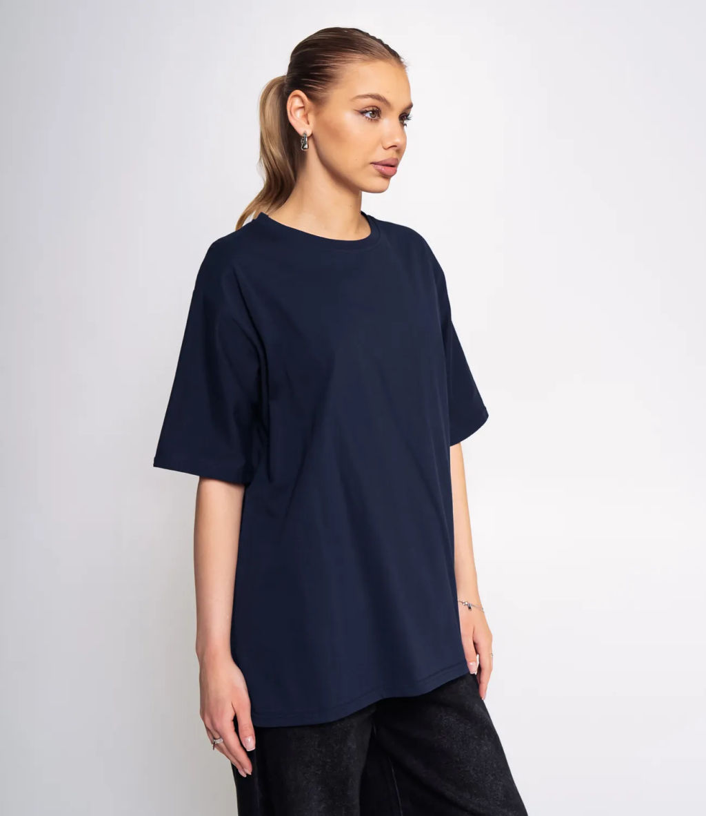 Футболка #ОКТ075001, тёмно-синий