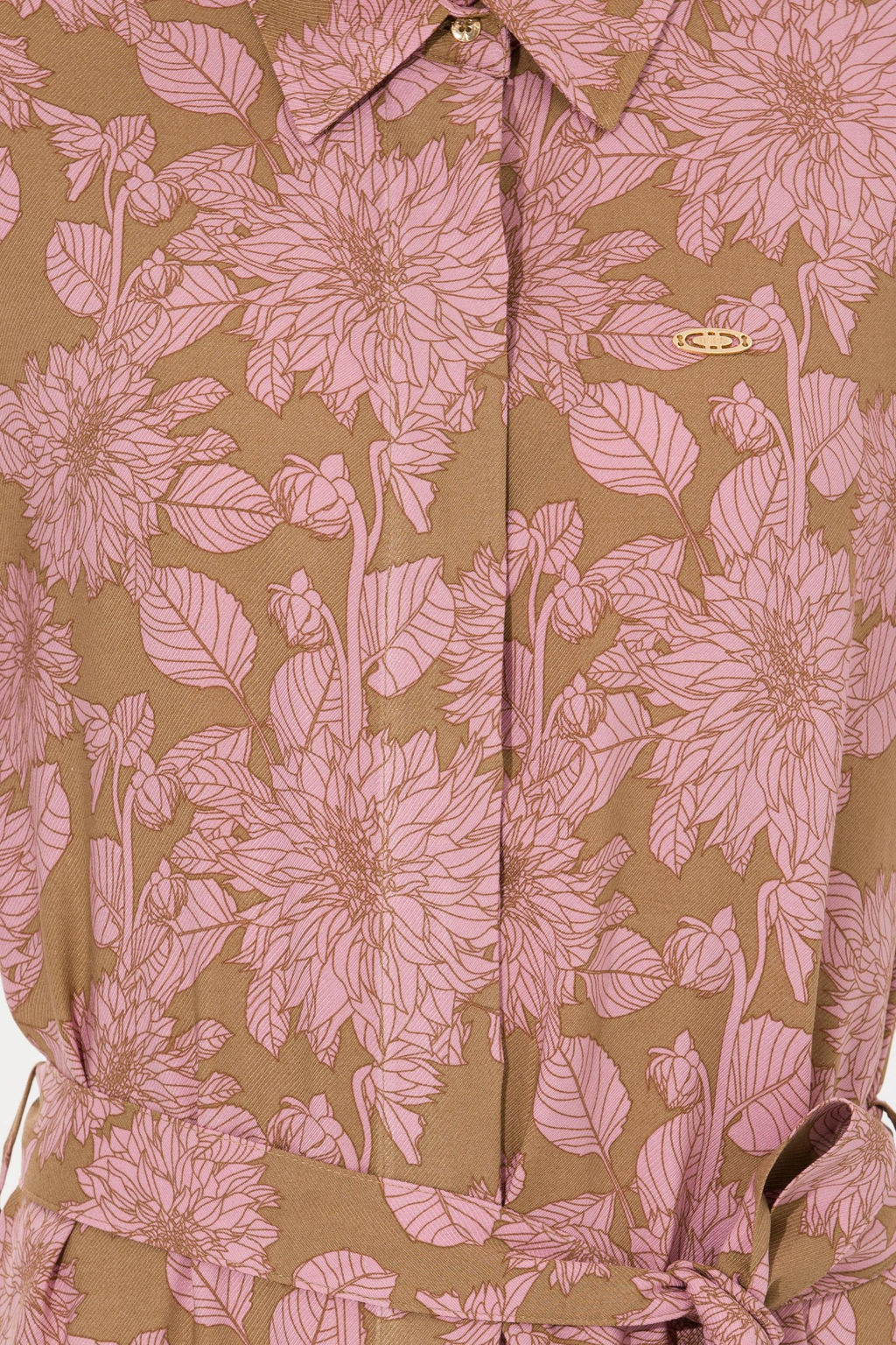 Kad_n Camel Dokuma Elbise - U.s. polo assn фото 5