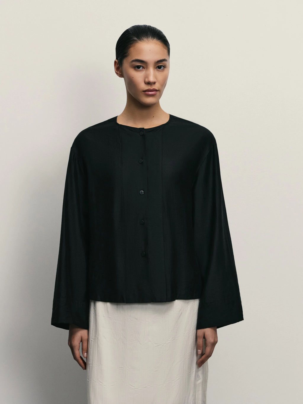 Блузка из тенселя / Zarina  фото 3