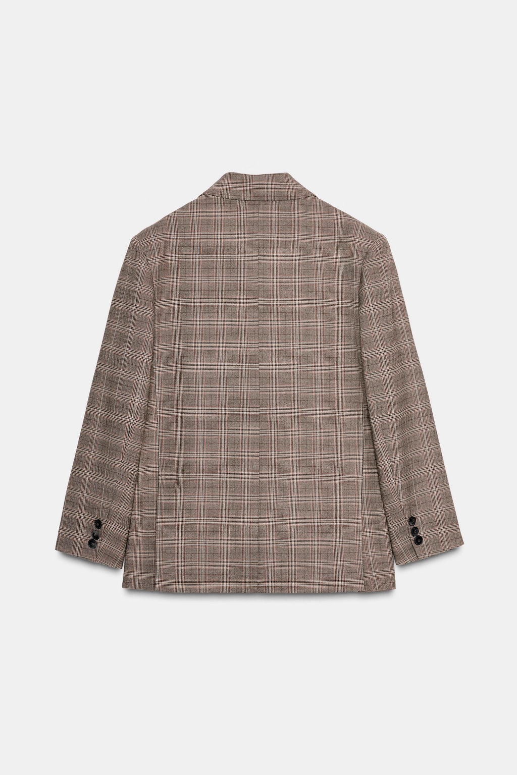 OVERSIZED CHECK BLAZER - Zara фото 8