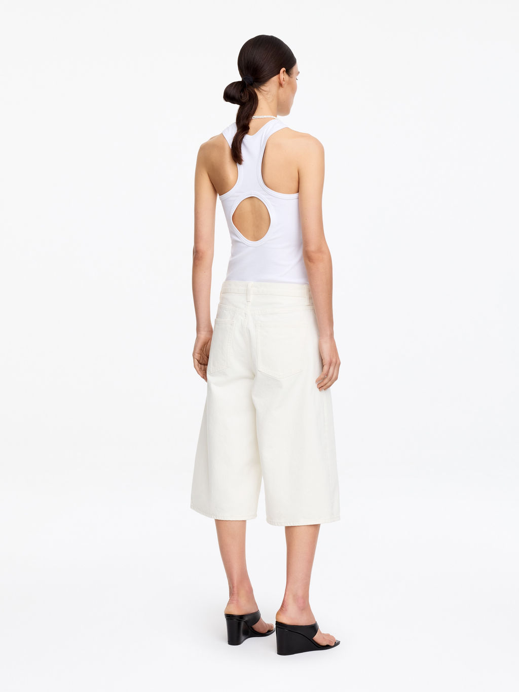 Pantalones cortos denim largos - H&m фото 4
