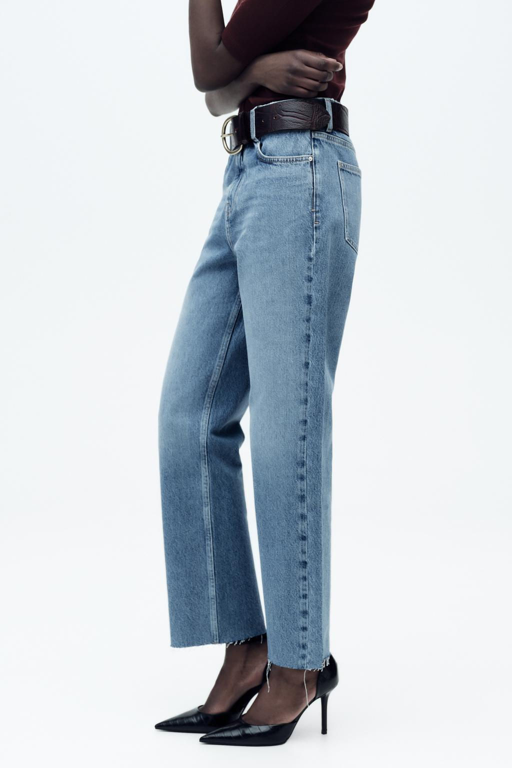Z1975 STRAIGHT-LEG HIGH-WAIST JEANS - Zara фото 21