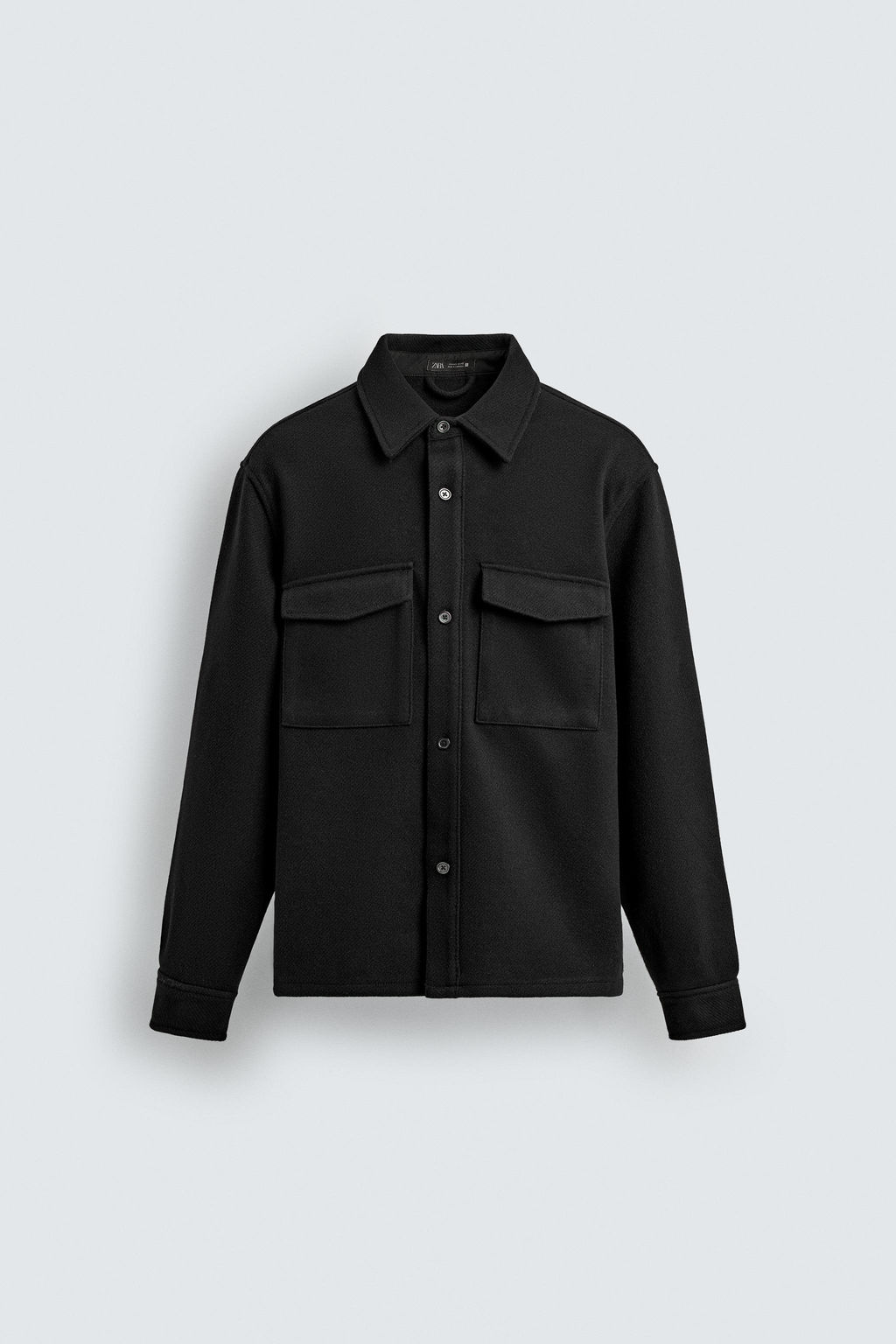 TWILL TEXTURED WATER REPELLENT OVERSHIRT - Zara фото 8