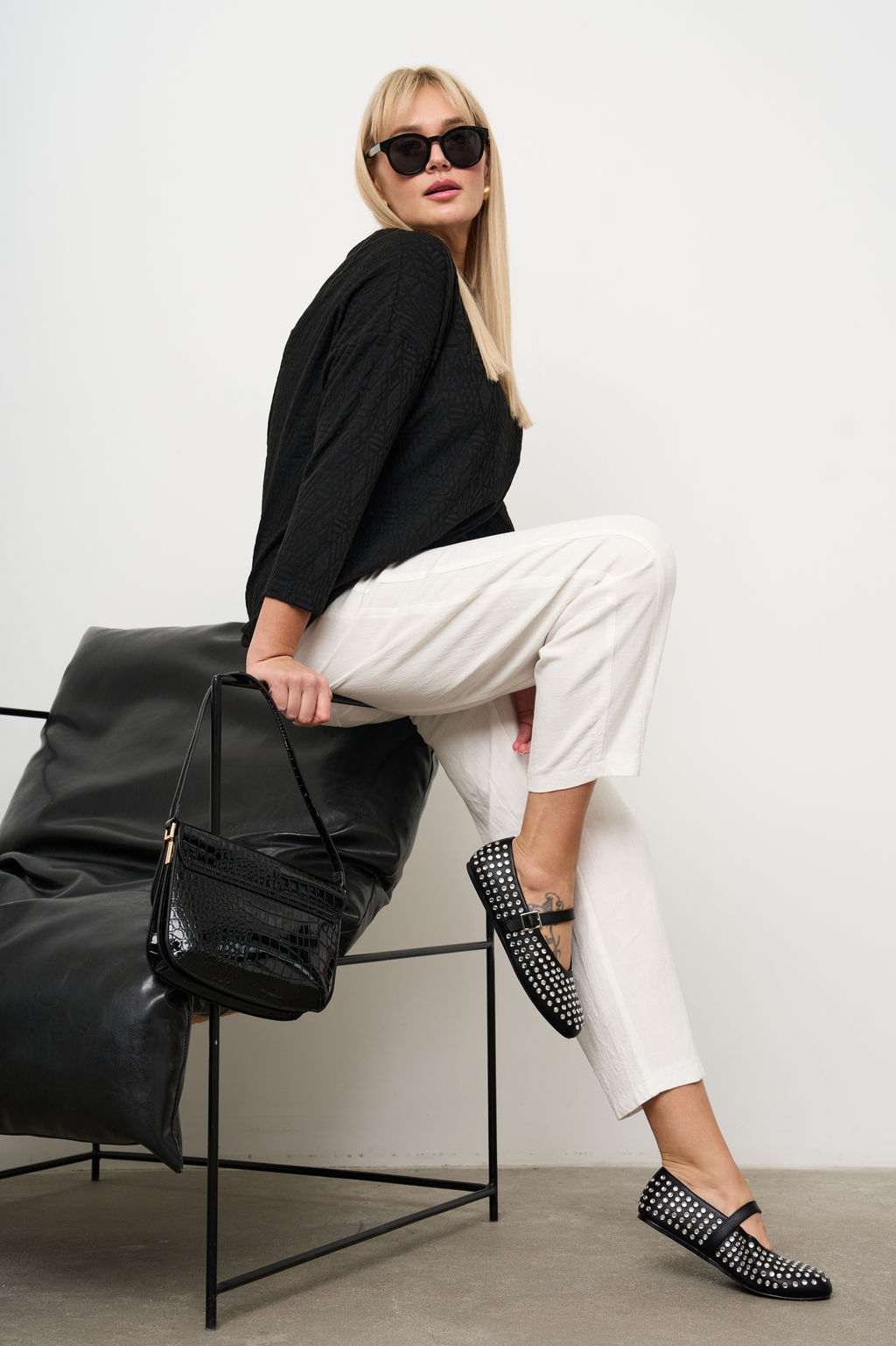 Джемпер "Рут" Черный