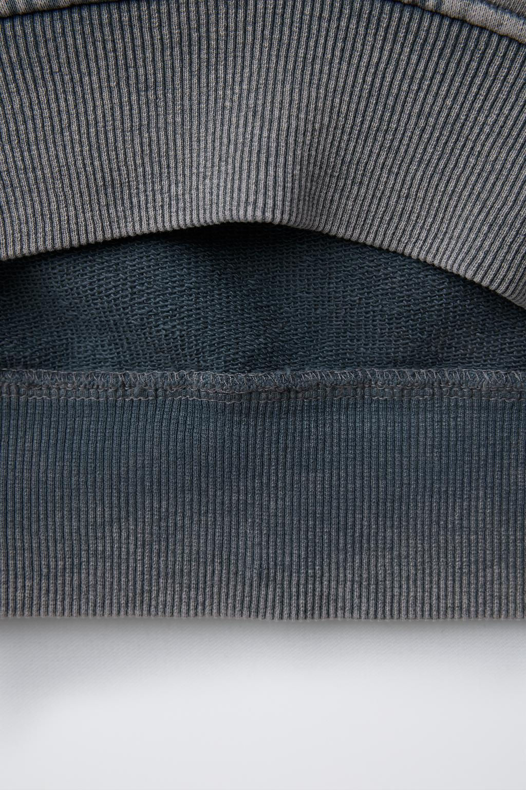 WASHED EFFECT DOLL PRINT SWEATSHIRT - Zara фото 4