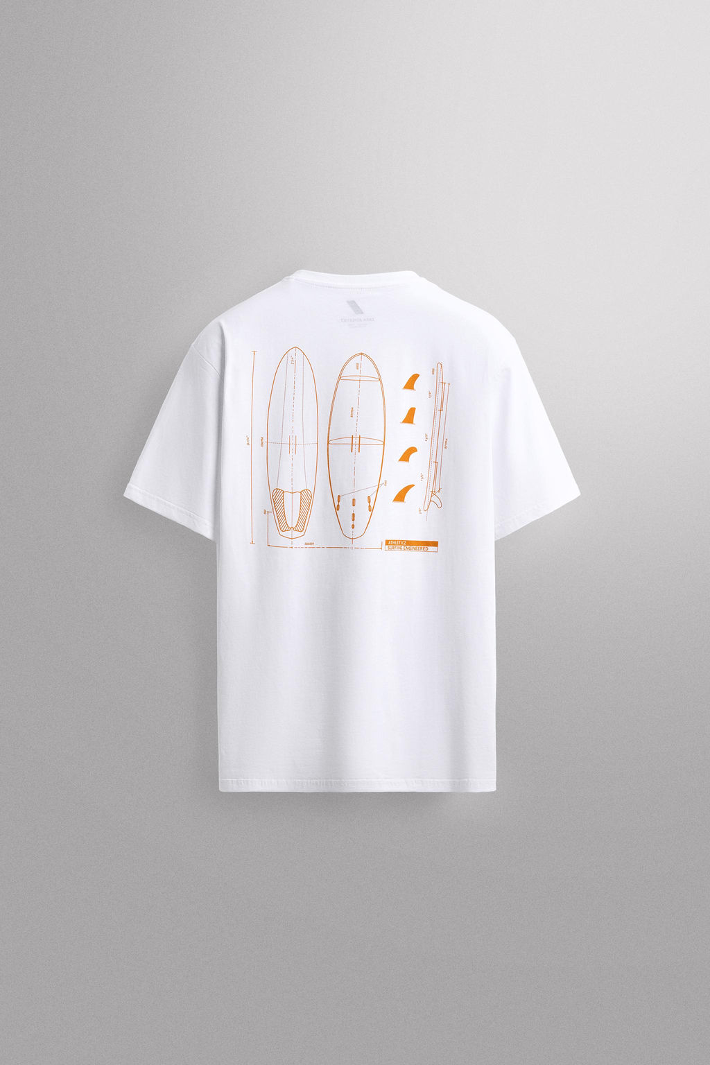 SURF BOARD PRINT T-SHIRT - Zara фото 13