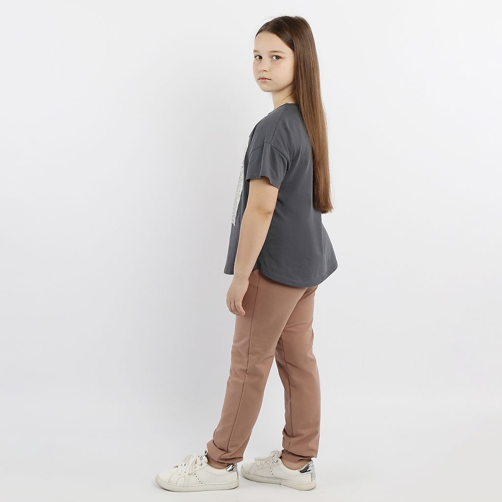 RODOS Брюки для девочки М-256 Какао