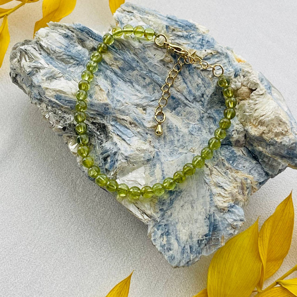 Браслет из Хризолита (Перидот) 18,5 см +