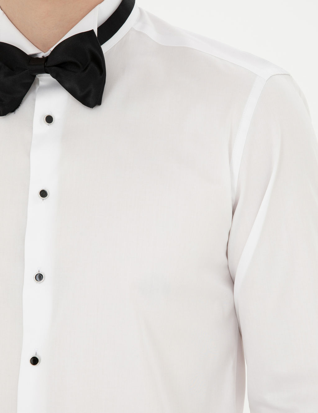 Beyaz Slim Fit Smokin G_mlek