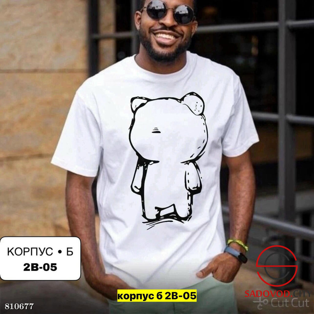 Мужские футболки, хлопок - Bruno фото 6