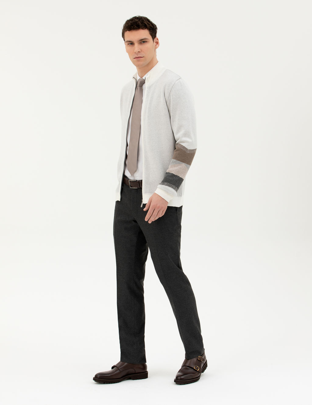 Antrasit Slim Fit Kuma_ Pantolon