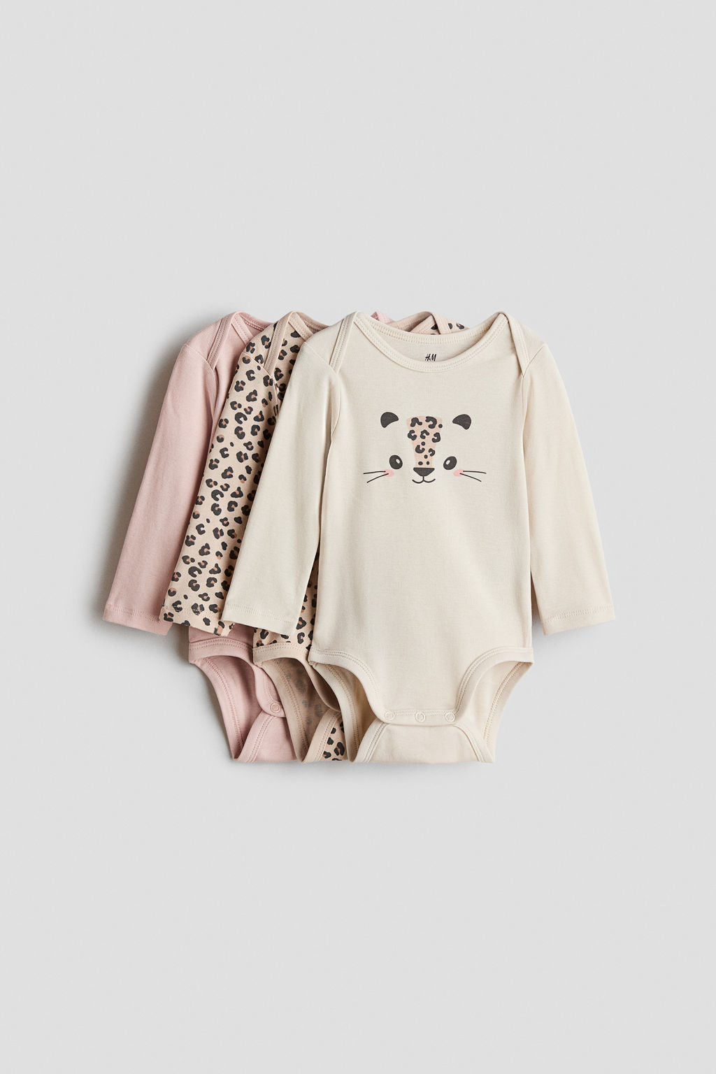 Pack de 3 bodies de punto con estampado - H&m фото 5